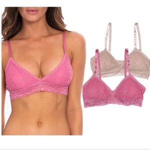 Rene Rofe Lightly Lined Bralette Set